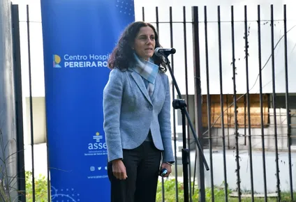 Azucena Arbeleche informó en conferencia de prensa que un contenedor con droga había sido detenido en España tras haber partido desde Uruguay