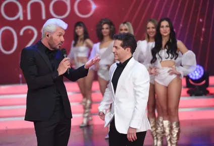 Marcelo Tinelli y Ángel de Brito en Bailando 2023