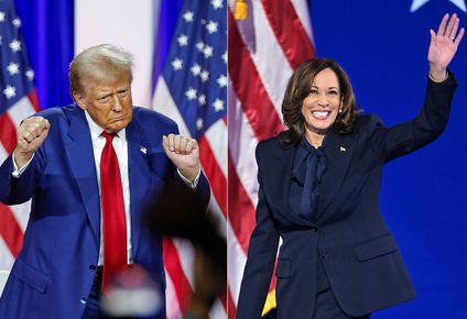 Donald Trump y Kamala Harris
