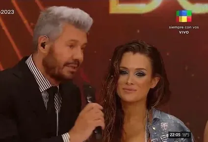 Camila Homs abriró el bailando este martes