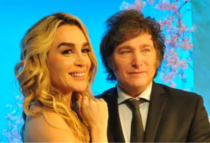 Fatima y Milei en el último programa de Mirtha Legrand