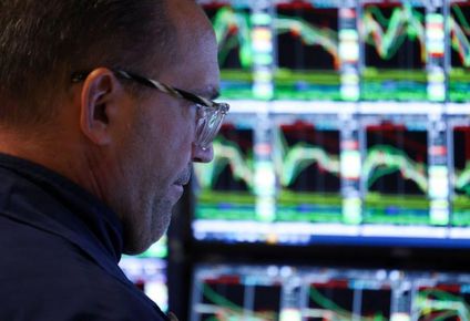 fue una jornada brutal: la bolsa de wall street sufre fuertes caidas por los temores a una recesion en estados unidos
