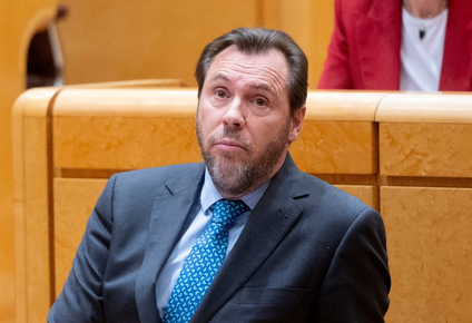 El ministro de Transportes, Oscar Puente.