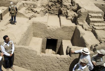 La tumba colectiva fue descubierta hace unas semanas en Chan Chan, capital del Imperio Chimú.