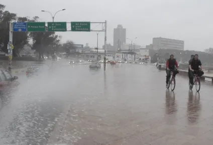 alerta amarilla por tormentas fuertes