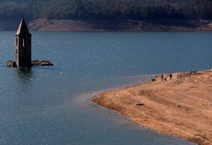 Pantano de Sau.