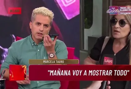 Marcela Tauro hablando de Lizy Tagliani