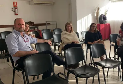 Mónica Bottero participó del foro desde Artigas, donde junto a integrantes de la institucionalidad agropecuaria realizaron una recorrida por predios rurales.
