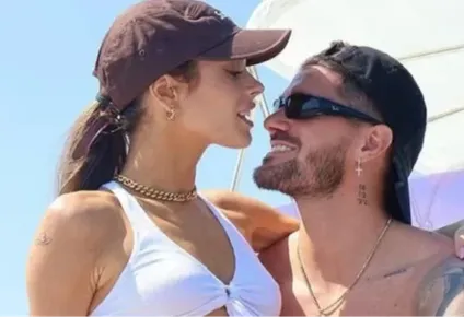 Tini y De Paul en pleno romance