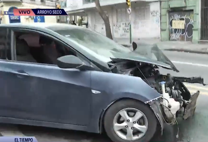 Accidente de tránsito en Montevideo