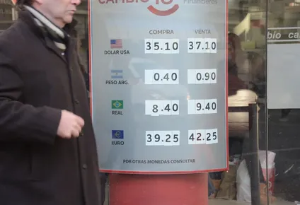 ¿cambia la tendencia? el dolar perdio casi 30 centesimos en dos dias