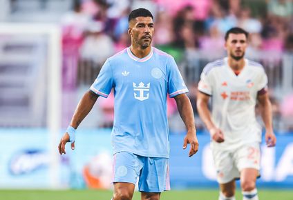 Luis Suárez volvió a jugar con Inter Miami