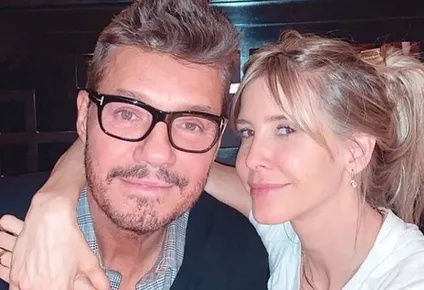 Marcelo Tinelli y Guillermina Valdés