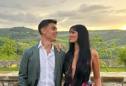 Oriana Sabatini y Paulo Dybala
