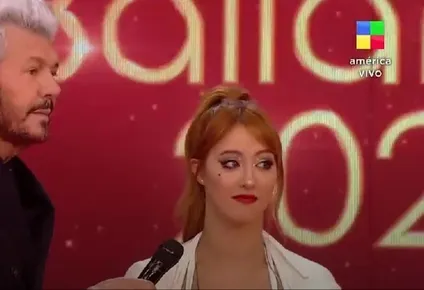 Flor Vigna vivió un momento tenso con De Brito