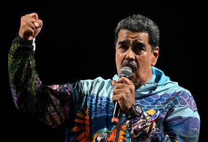 Nicolás Maduro, presidente de Venezuela y candidato oficialista