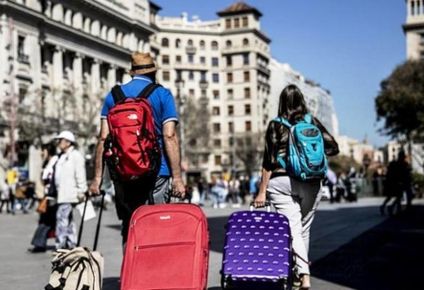 Turistas en Madrid