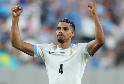 El futbolista uruguayo del Barcelona, Ronald Araujo.