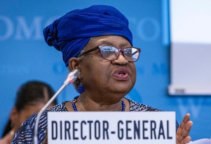 Ngozi Okonjo-Iweala, directora general de la OMC