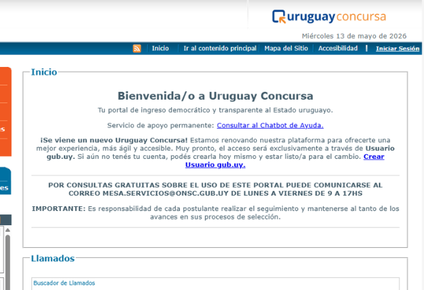 uruguay concursa renovara su portal: permitira postularse a empleos publicos desde el celular y tendra seguimiento personalizado