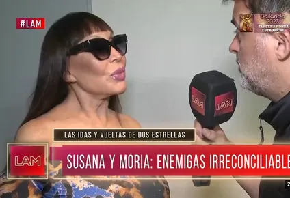 Moria Casán se refirió a las declaraciones de Susana Giménez