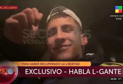L-Gante se reencontró con su hija y dio la primera entrevista: Pensé que me iba el primer día