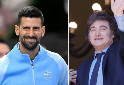 novak djokovic pidio conocer al presidente javier milei y fue a olivos a visitarlo