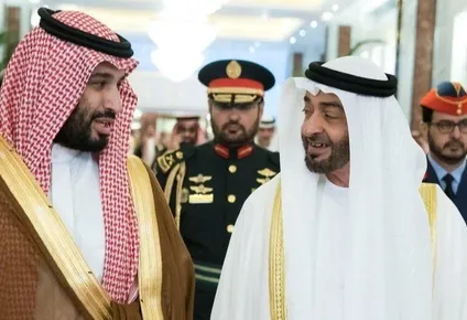 Poco a poco han aparecido grietas en la alianza forjada por los príncipes herederos de Arabia Saudita y Abu Dabi