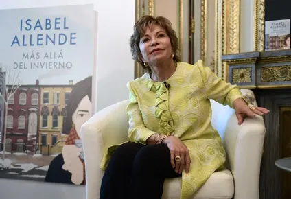 Isabel Allende. Foto de archivo 2017