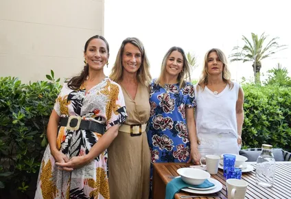 María José Firreri, Ana Delisante, Sofia Saravi OKeefe y Verónica Cataldi