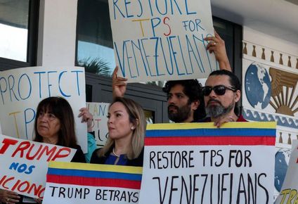 El gobierno de Trump intenta poner fin al programa al que se acogieron miles de venezolanos.