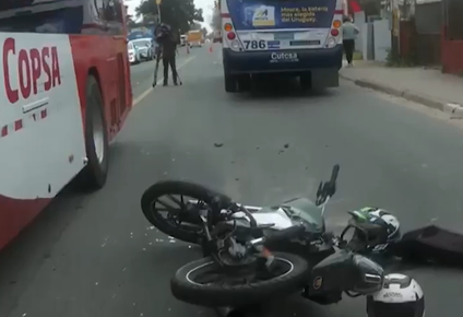 Un hombre resultó herido en un accidente