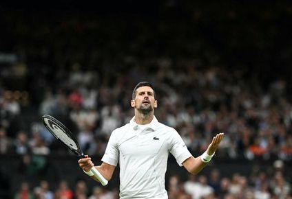 Novak Djokovic, a semifinales.