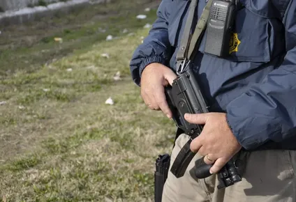 Operativo policial en Cerro Norte (foto archivo)