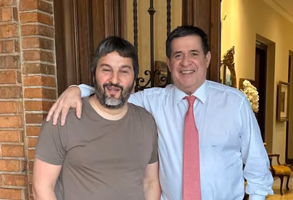 el expresidente paraguayo horacio cartes, mencionado en el caso del fentanilo