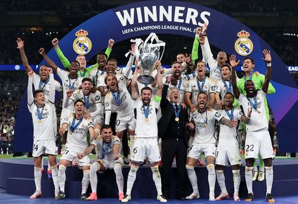 Real Madrid campeón de la Champions.