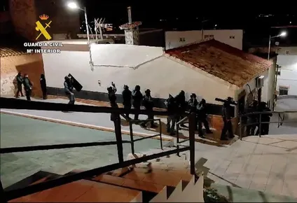 La Guardia Civil en el operativo