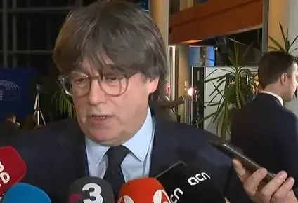 Carles Puigdemont, ex presidente de Cataluña fugado de la justicia de España.
