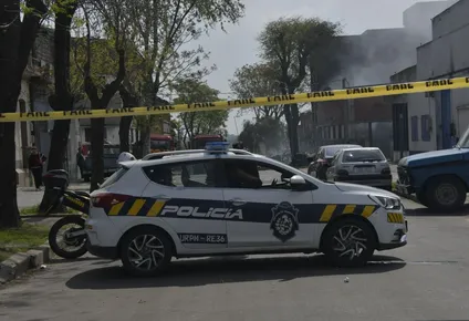 Patrullero de policía de Montevideo