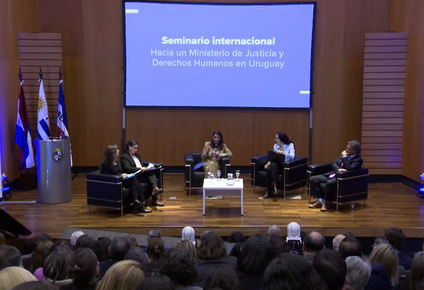 Semanario Internacional: Hacia un Ministerio de Justicia y Derechos Humanos en Uruguay