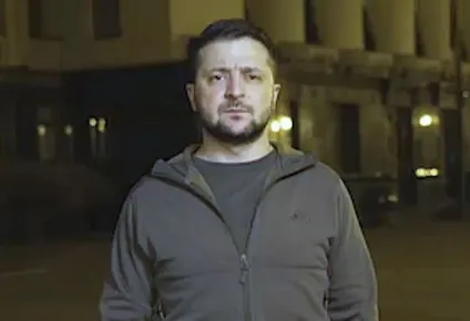 Archivo. El presidente de Ucrania, Volodimir Zelensky