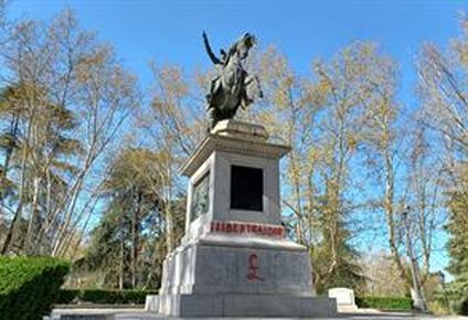 Monumento a San Martín, en Madrid.&nbsp;