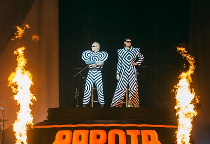 Catriel y Paco Amoroso en el Antel Arena