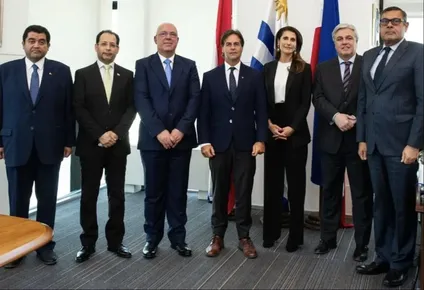 Los estados árabes solicitaron al presidente Lacalle Pou el cambio de Uruguay en la forma de votación