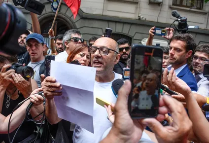 El presidente el PIT-CNT, Marcelo Abdala