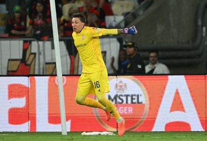 El festejo de Fernando Muslera en Maracaná