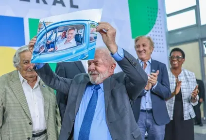 Lula visitó Uruguay el pasado 25 de enero