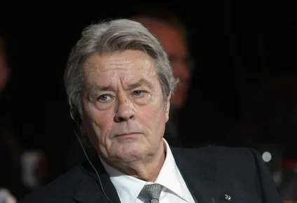 Alain Delon. Foto de archivo