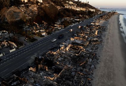 Los efectos de los incendios en Los Ángeles