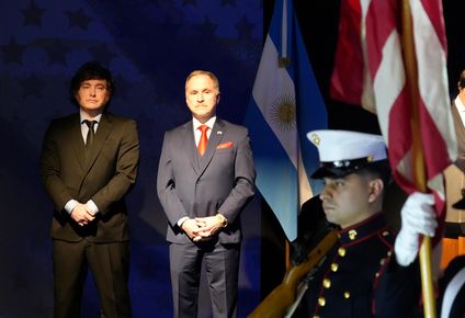 milei, el primer presidente argentino que festejo el 4 de julio en la embajada de estados unidos